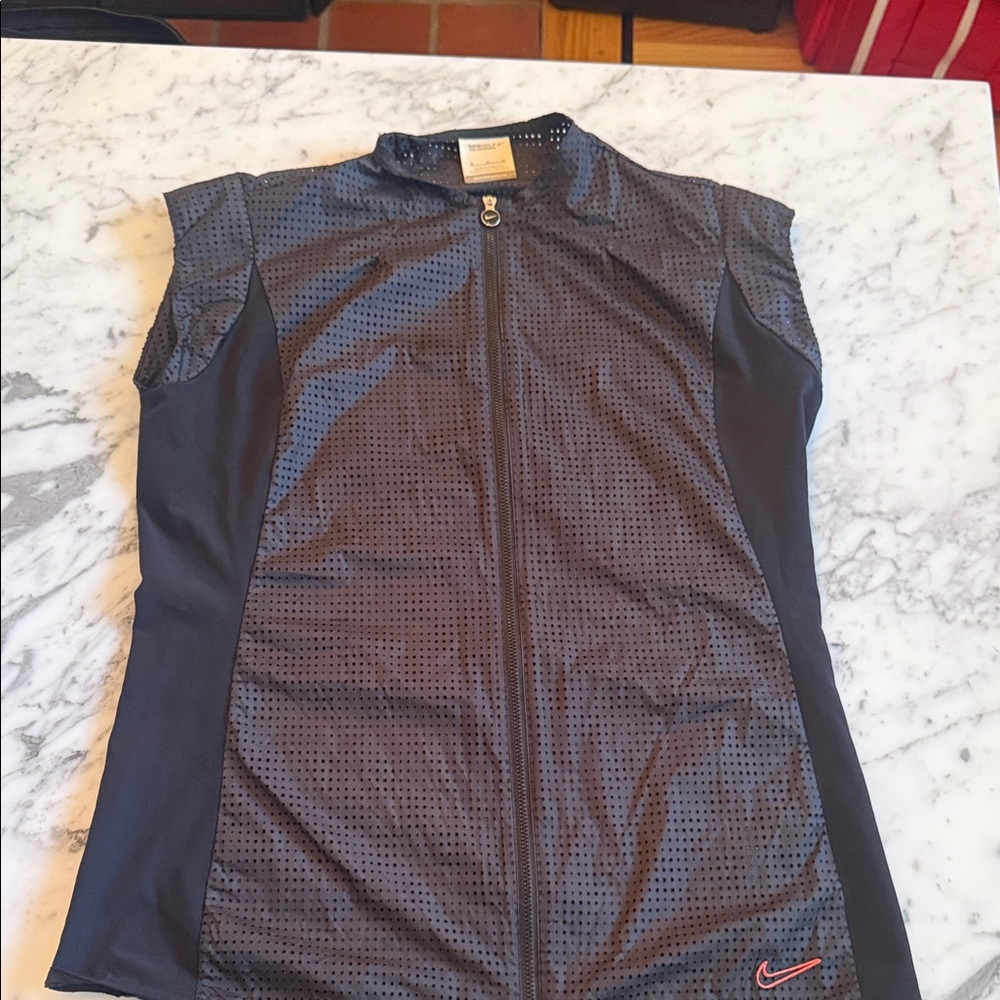 Nike Women's Black Perforated Muscle Tee